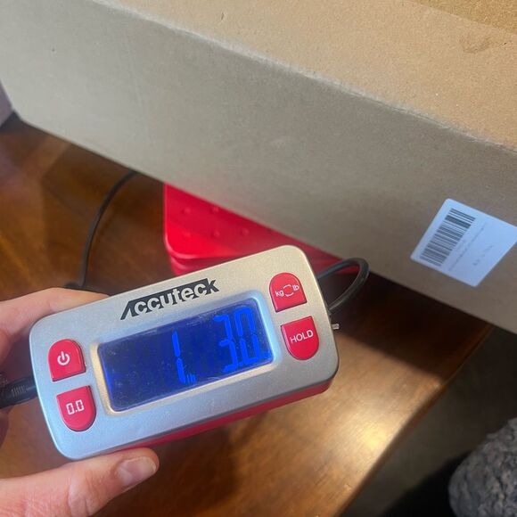 Tabletop Christmas Tree with Deco Kit Red White Ornaments - Picture 5 of 5